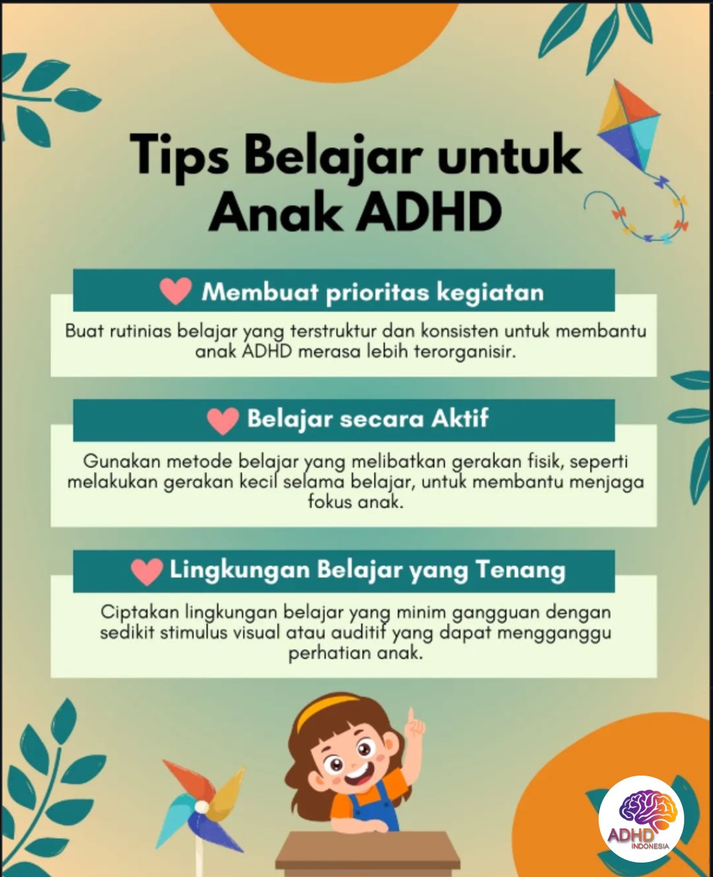Strategi Belajar yang Cocok untuk Anak ADHD di Kabupaten Buru